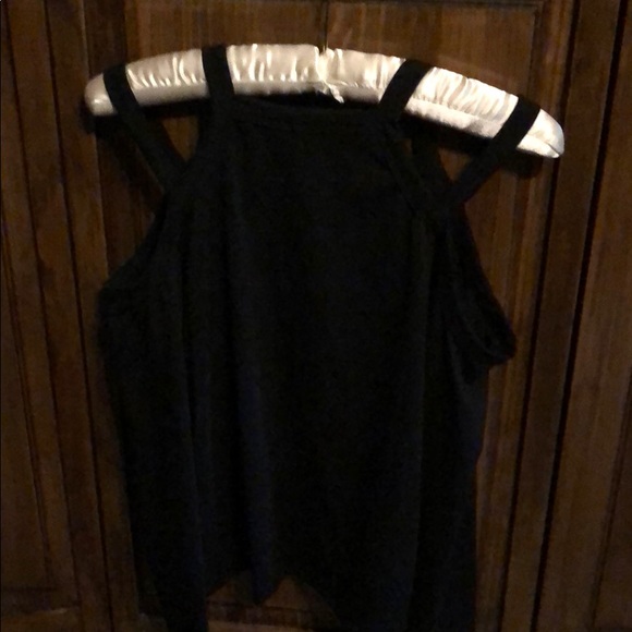 Long sleeve shirt with cut outs at shoulder. - Picture 2 of 2